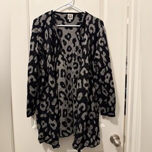 Leopard cardigan